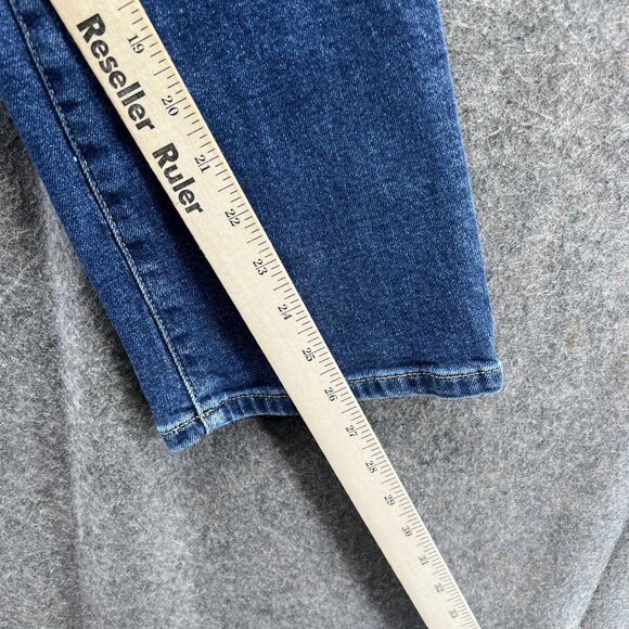 Joes Jeans The Callie Jeans Womens 24 Blue Cropped Boot Button Fly Lightwash - Picture 4 of 15